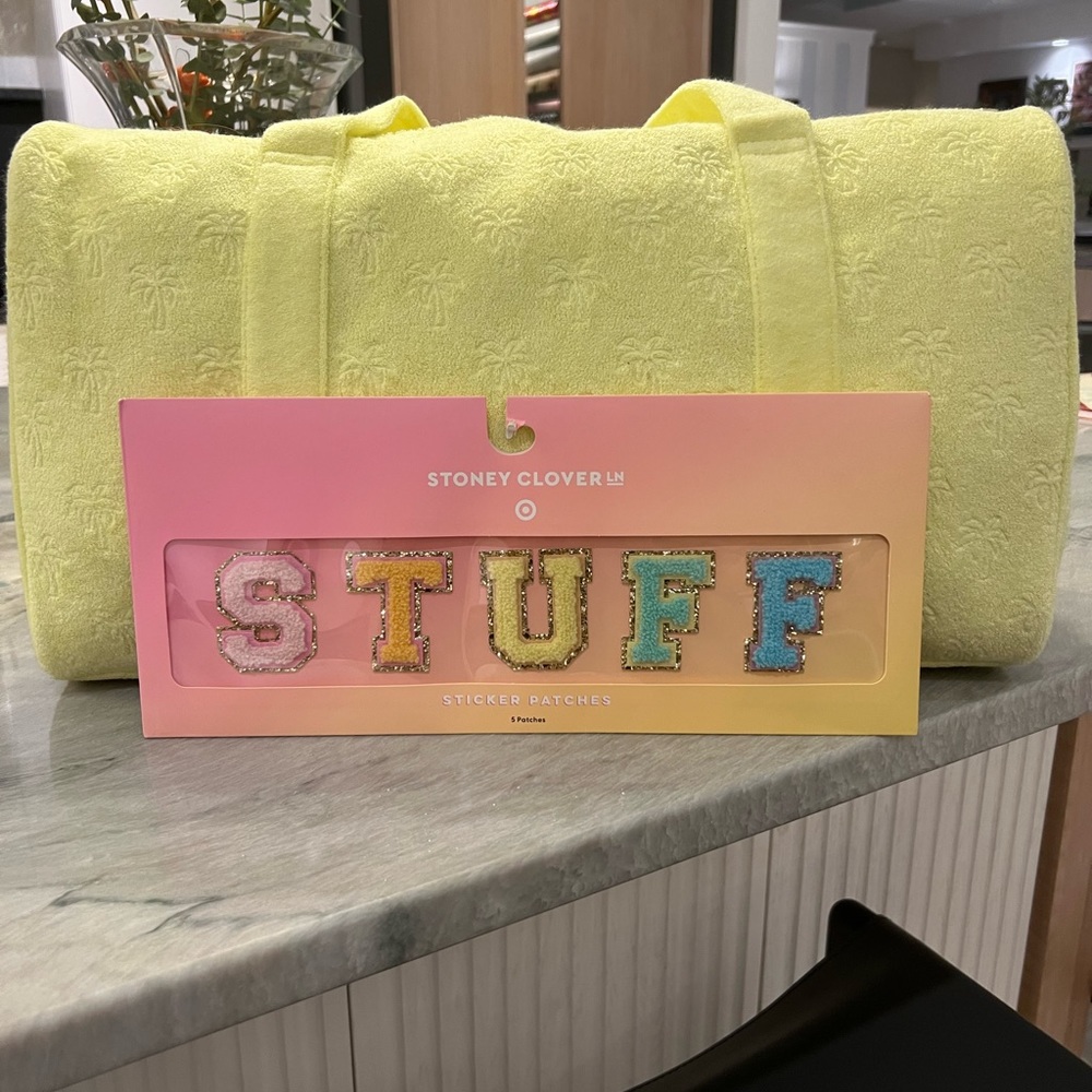Stoney clover x target duffle bag and patches!